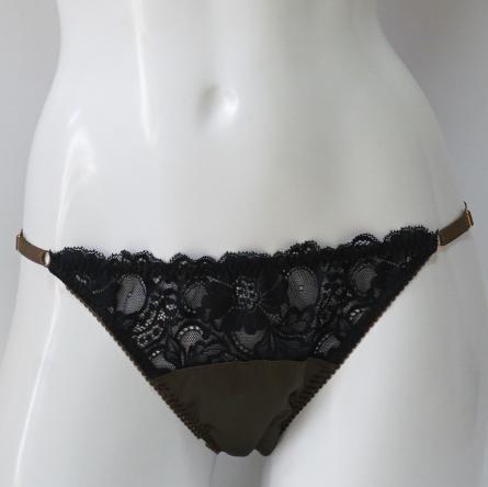 ストリングビキニ
ツイストブラック