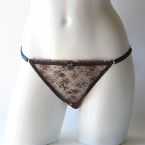 ストリングタンガ　<br>トラッドブラウン