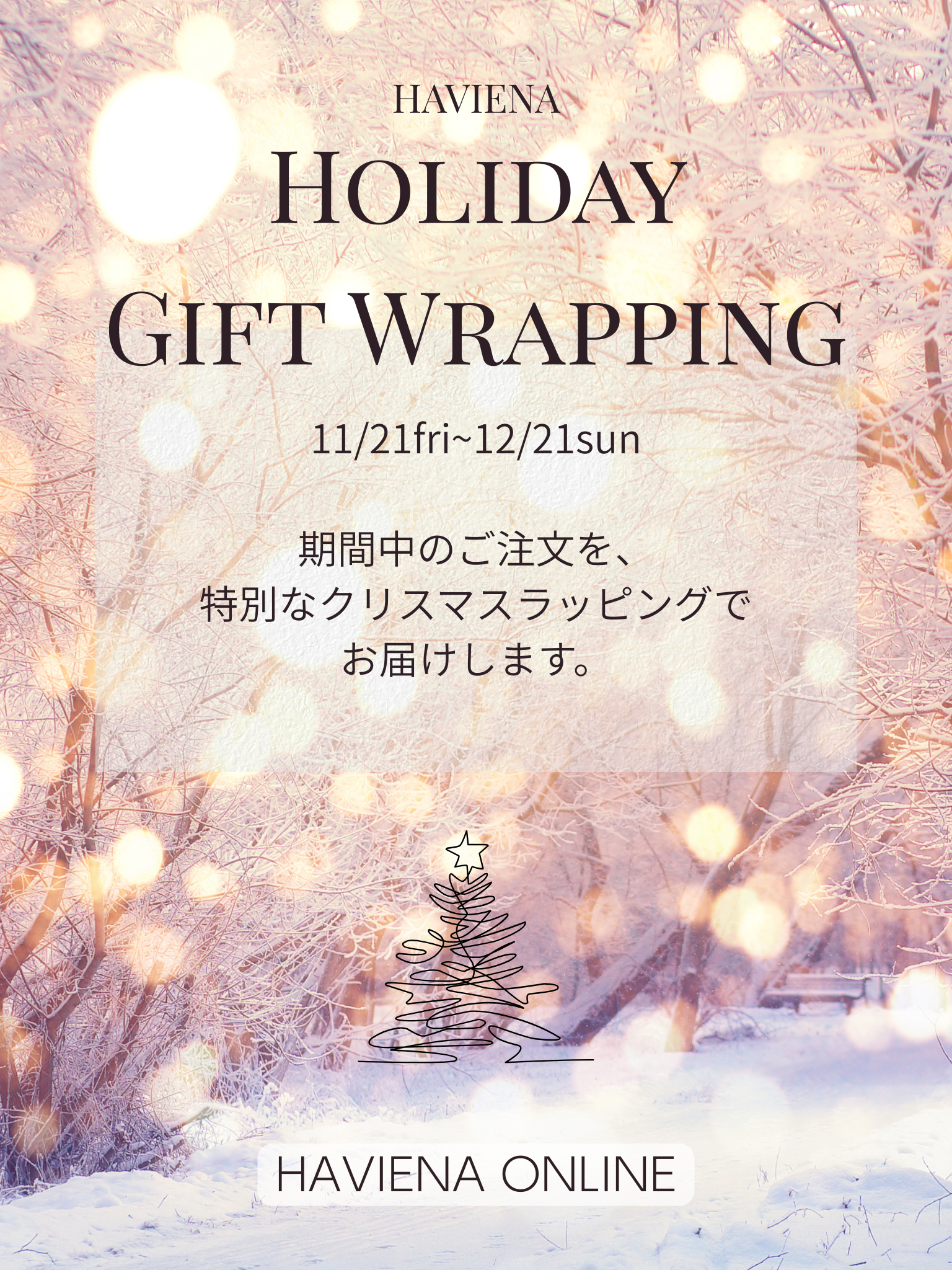 HOLIDAY GIFT WRAPPING CAMPAIN!