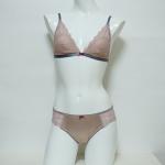 SET<br>ノンワイヤーブラキャネルベージュ<br>ML展開1