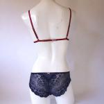 SET<br>ノンワイヤーブラレクトゥールネイビー<br>ML展開4